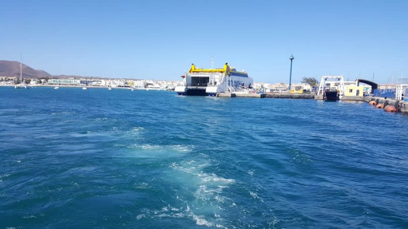 Fred Olsen's ferry service between Lanzarote and Fuerteventura suspended for routine inspection