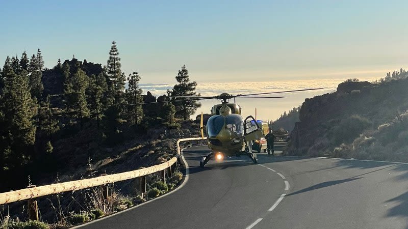 Cyclist dies after suffering a fall in Adeje, Tenerife