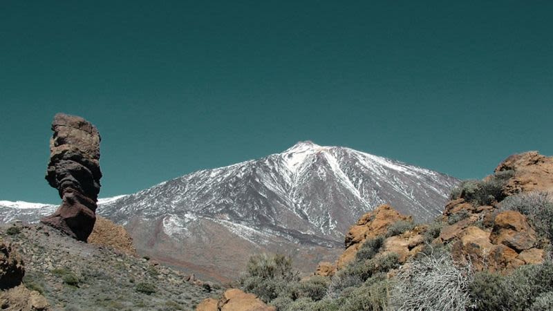 The road access to Teide through La Orotava and La Esperanza CLOSED due to ice