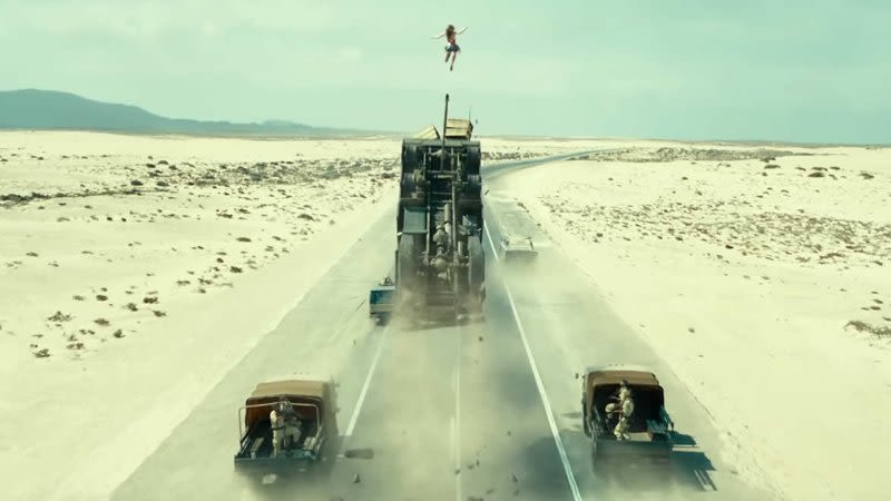 First Trailer for Wonder Woman 1984 Movie, filmed in Tenerife and Fuerteventura