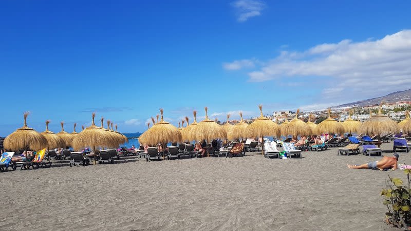 TENERIFE  Playa del Duque [Costa Adeje - Promenade] ⛱️ October